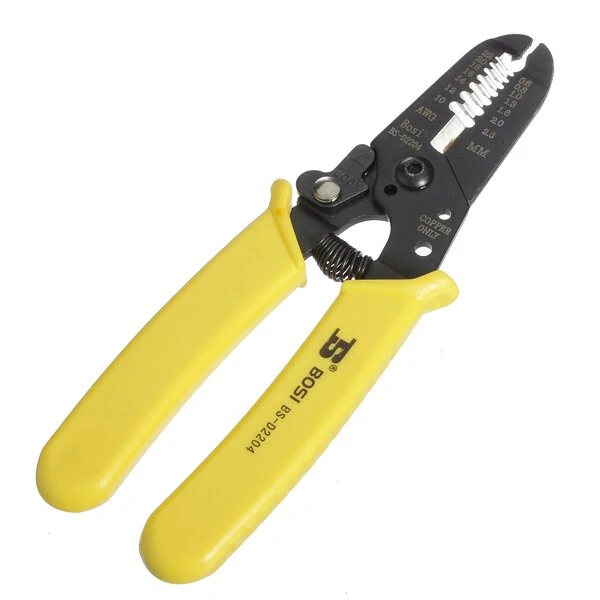 BOSI Precision 0.6-2.6mm Wire Stripper Crimper BS442204 Tool